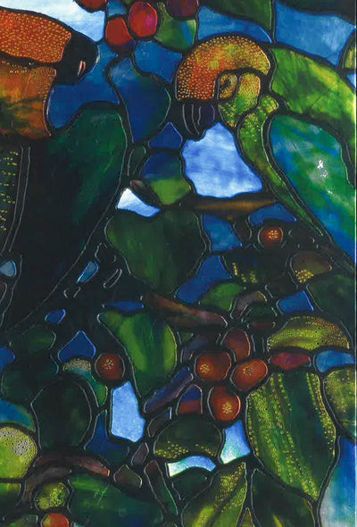 Tiffany: Parrots Transom (Foiled Journal)