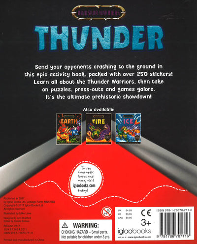 S & A Dino Warriors: Dino Warriors S&A: Warriors Of Thunder