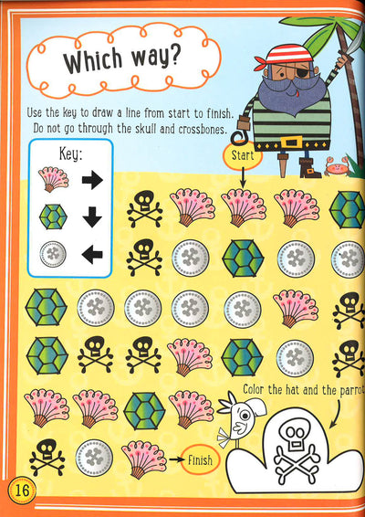 Pirate Island (Puffy Stickers)