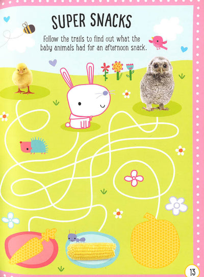 Sticker Activity Book Baby Animals