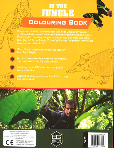 Bear Grylls Colouring Books: In The Jungle (Bear Grylls Activity)