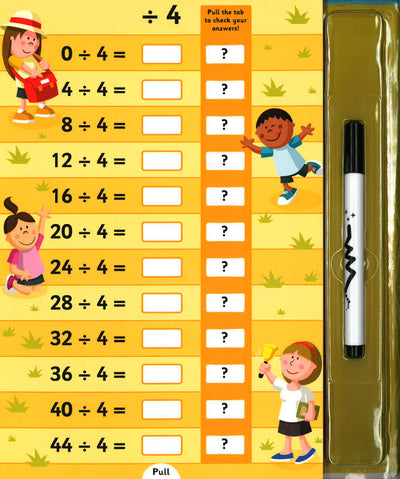 Wipe Clean: I Can Do It (Dividing Sums)
