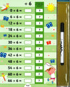 Wipe Clean: I Can Do It (Dividing Sums)