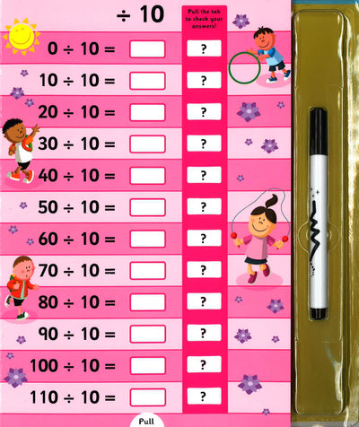 Wipe Clean: I Can Do It (Dividing Sums)