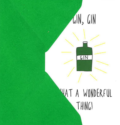 Hurrah For Gin Notecard Set