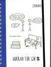 Hurrah For Gin A5 Notebook