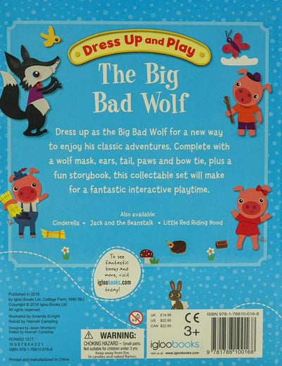 Dress Up And Play: The Big Bad Wolf (Play Book Dress-Up)