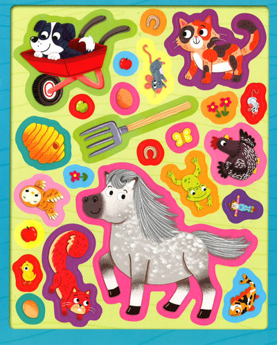 On The Farm Sticker Activity Book (S & A Big Sticker Fun)