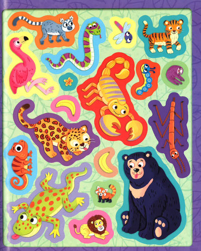 Animal Fun Sticker Activity Book