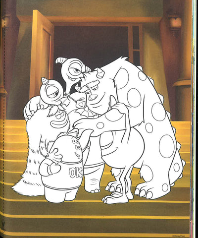 Disney Pixar: The Ultimate Colouring Book