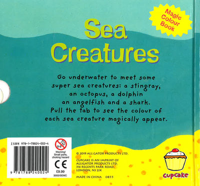 Magic Colour Book: Sea Creatures