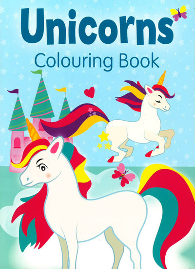 Alligator Books Unicorns Colouring Book