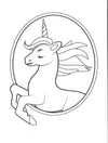 Alligator Books Unicorns Colouring Book