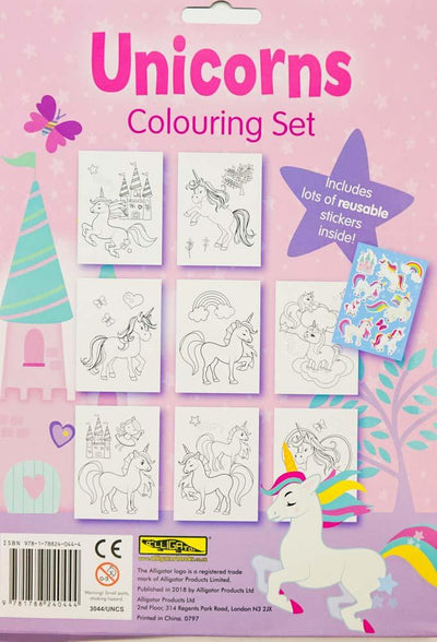 Unicorns Colouring Set