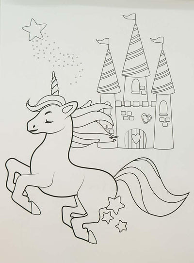 Unicorns Colouring Set