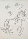 Unicorns Colouring Set