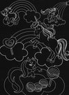 Unicorns Scratch Art Set