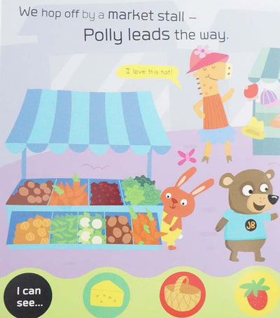Jelly Bear Board Book: Hello Hello Of We Go