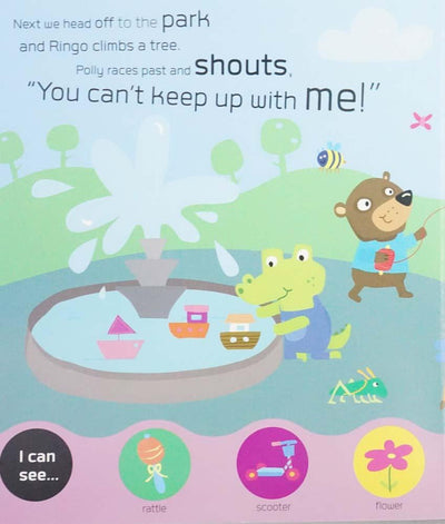 Jelly Bear Board Book: Hello Hello Of We Go