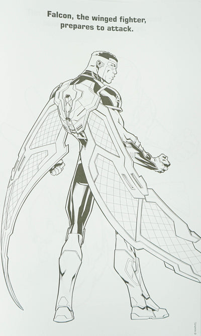 Marvel Avengers Colouring Pad