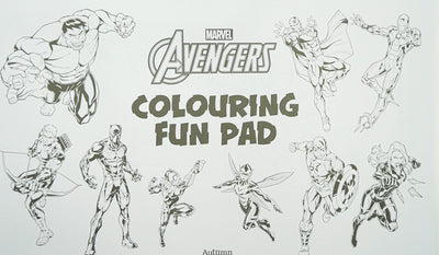 Marvel Avengers Colouring Pad