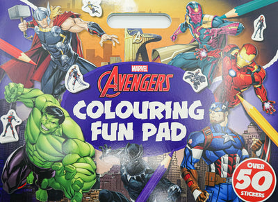 Marvel Avengers Colouring Pad