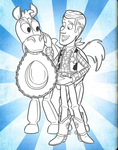 Toy Story 4 The Ultimate Colouring Book