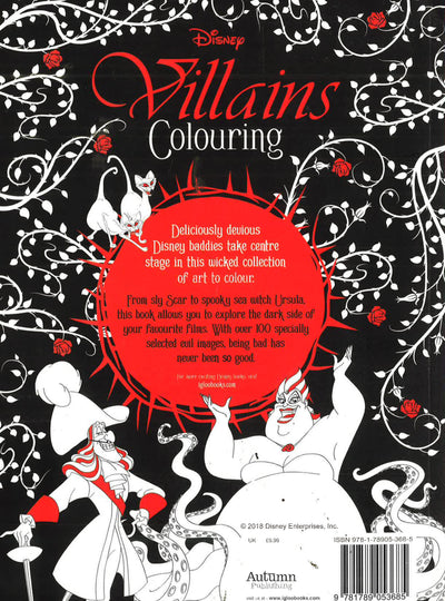Villains Colouring