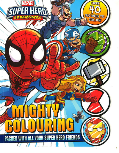 Marvel - Super Hero Adventures: Mighty Colouring