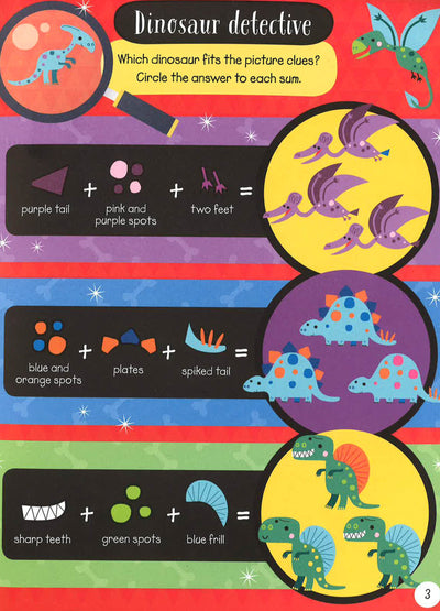 Scratch Sparkle Dinosaur Activity Book