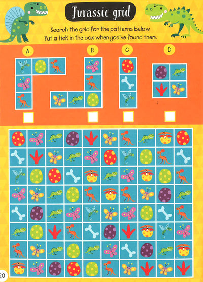 Scratch Sparkle Dinosaur Activity Book