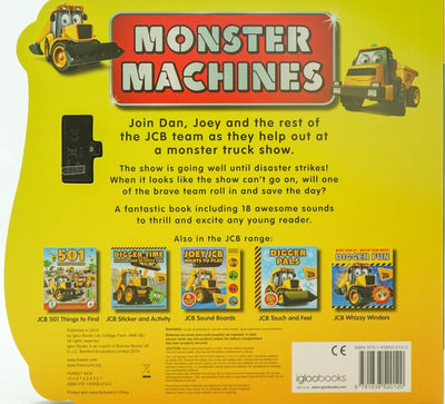 Mega Sounds Jcb: My First Jcb: Monster Machines