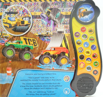 Mega Sounds Jcb: My First Jcb: Monster Machines