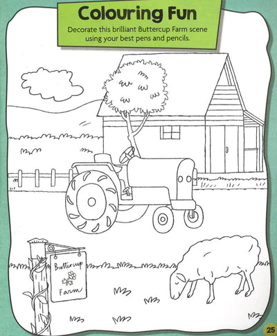 Buttercup Farm Friends (Giant Sticker And Activity)