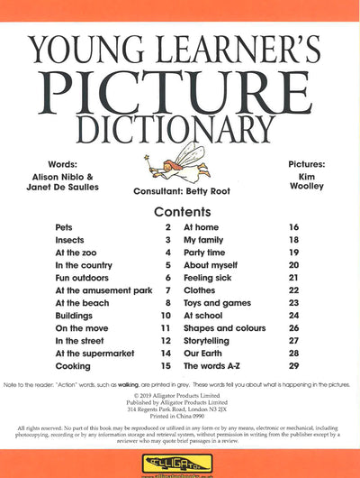 Young Learner's Picture Dictionary
