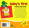 Baby's First: Colouring Book (Blue/Yellow)