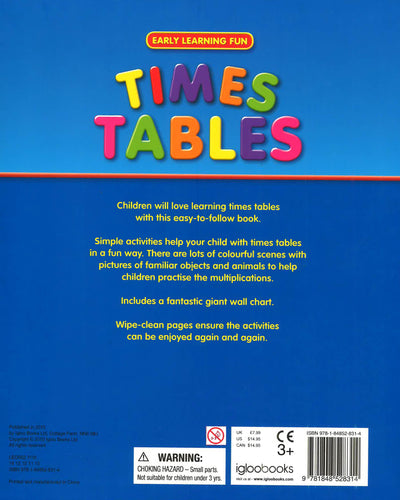 Early Learning Fun: Times Tables