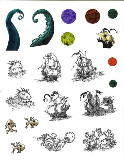 Pirates Colouring Book