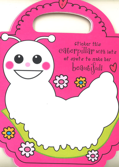 My Pretty Pink Sticker And Doodling Purse