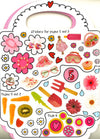 My Pretty Pink Sticker And Doodling Purse