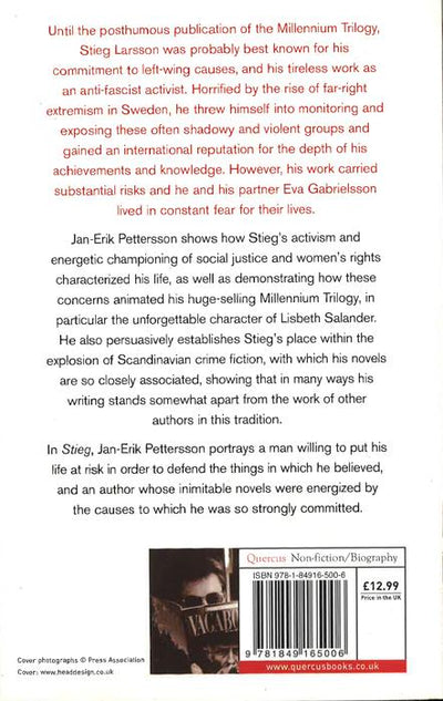 Stieg: From Activist To Author