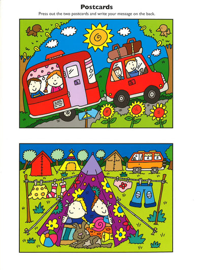 Things To Do On A Camping Holiday With Stickers