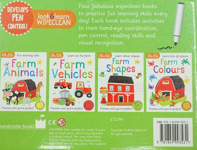 Look And Learn Wipeclean - My Farm Learning Box