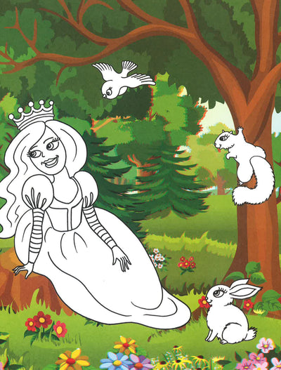 3D Colouring:Princess