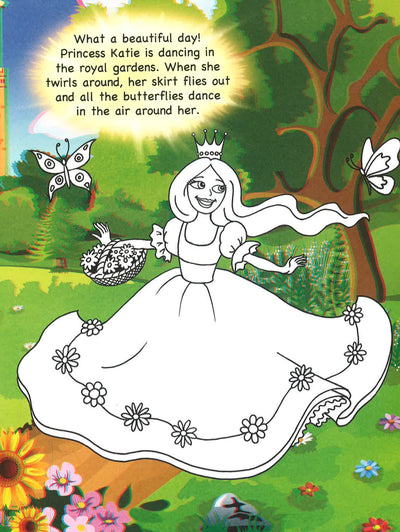 3D Colouring:Princess