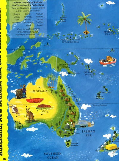My English Sticker Atlas