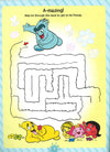 Ice Press Out Sticker Activity