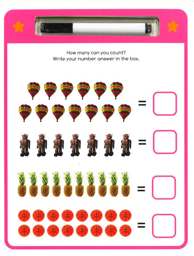 Wipe Clean Casebound: Counting