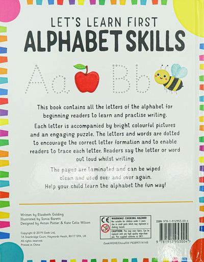 Let's Learn First: Alphabet Skills
