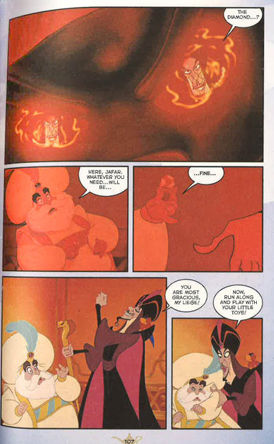 Disney Aladdin Cinestory Comic